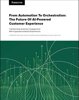 Paper cover - From Automation to Orchestration: The Future of AI-Powered CX